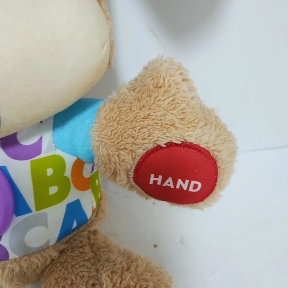 Fisher Price Laugh And Learn Love To Play Puppy Dog Plush Interactive ABC Tested